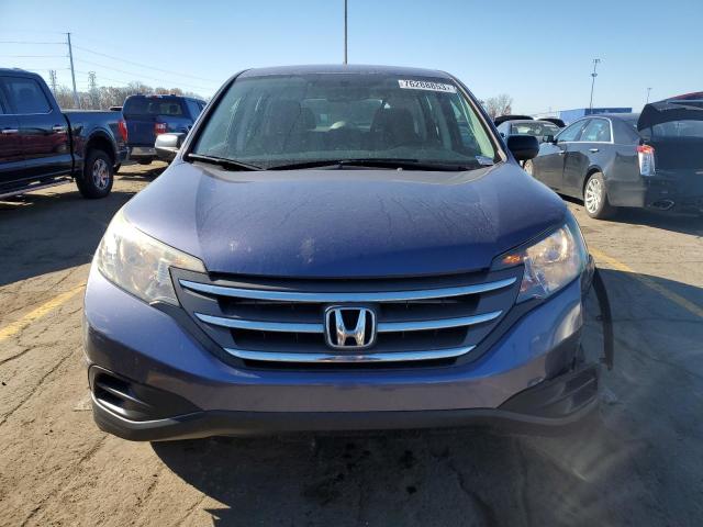 2HKRM4H33EH696784 - 2014 HONDA CR-V LX BLUE photo 5