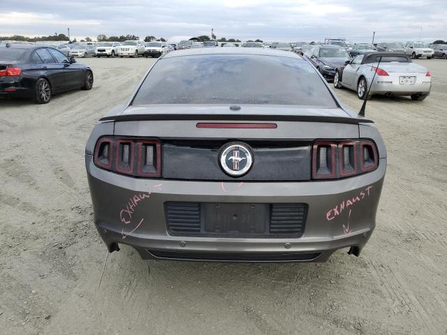 1ZVBP8AM8E5284988 - 2014 FORD MUSTANG GRAY photo 6