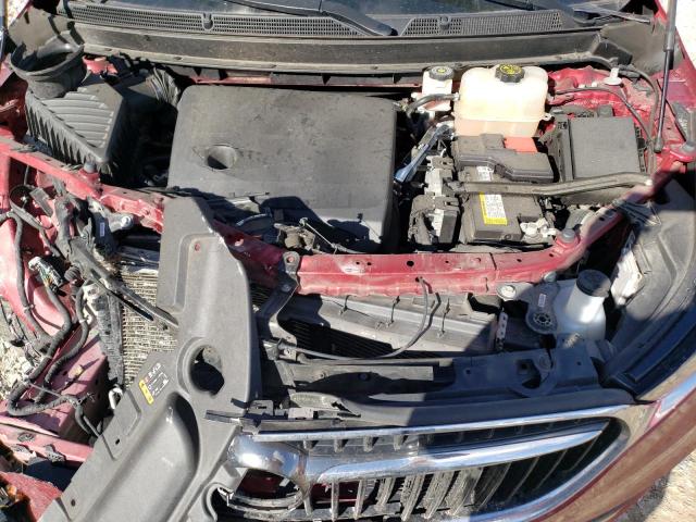 5GAERBKW7MJ109775 - 2021 BUICK ENCLAVE ESSENCE 勃艮第红 照片 12
