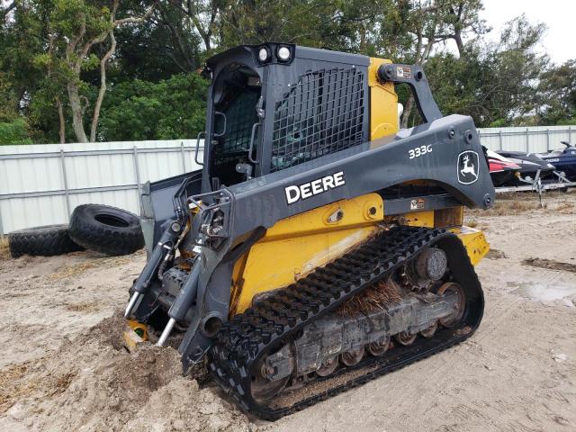 1T0333GMJMF397906 - 2021 JOHN DEERE SKIDSTEER YELLOW photo 2