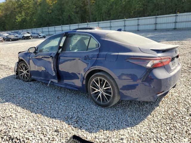 4T1T11AK0PU173855 - 2023 TOYOTA CAMRY SE NIGHT SHADE BLUE photo 2