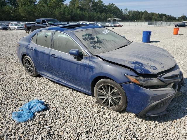 4T1T11AK0PU173855 - 2023 TOYOTA CAMRY SE NIGHT SHADE BLUE photo 4
