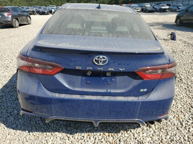 4T1T11AK0PU173855 - 2023 TOYOTA CAMRY SE NIGHT SHADE BLUE photo 6