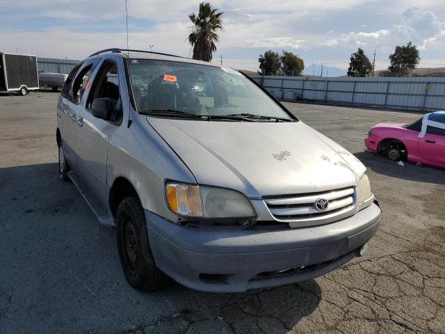 4T3ZF13C91U375061 - 2001 TOYOTA SIENNA LE GRAY photo 4