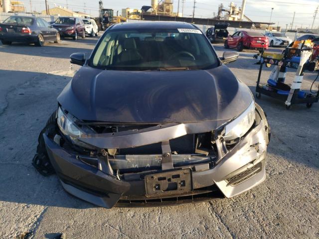 2HGFC2F7XGH504354 - 2016 HONDA CIVIC EX GRAY photo 5