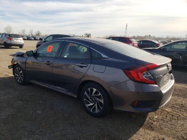 2HGFC2F76GH021296 - 2016 HONDA CIVIC EX GRAY photo 2