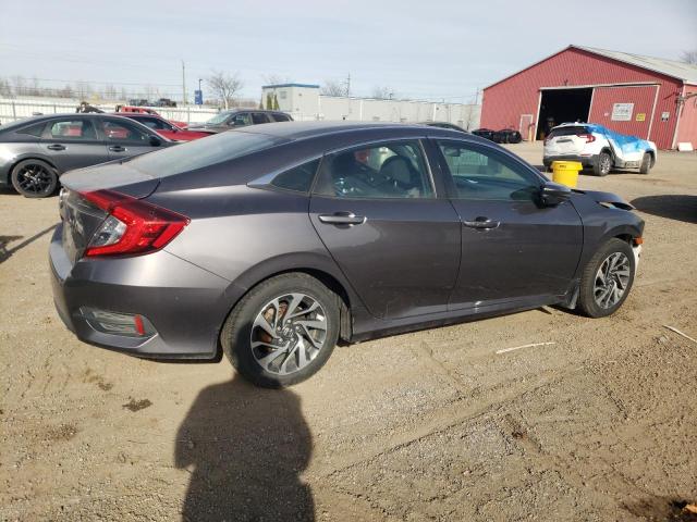 2HGFC2F76GH021296 - 2016 HONDA CIVIC EX GRAY photo 3