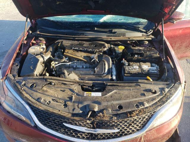 1C3CCCAB8GN107269 - 2016 CHRYSLER 200 LIMITED BURGUNDY photo 11