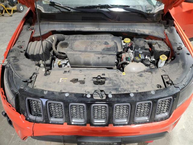 3C4NJDDB6JT239661 - 2018 JEEP COMPASS TRAILHAWK ORANGE photo 12