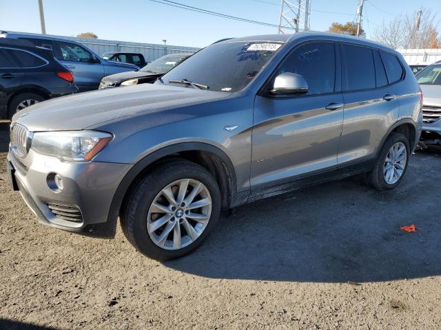 5UXWX9C5XF0D61599 - 2015 BMW X3 XDRIVE28I GRAY photo 1