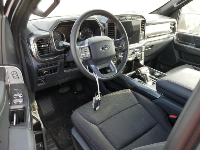 1FTEW1C57PFB84149 - 2023 FORD F150 SUPERCREW GRAY photo 8