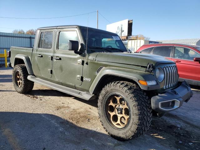 1C6HJTFG2PL516723 - 2023 JEEP GLADIATOR OVERLAND GREEN photo 4