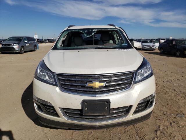 1GNKRJKD1EJ208143 - 2014 CHEVROLET TRAVERSE LTZ WHITE photo 5