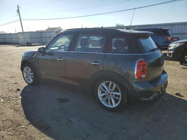 WMWZC5C58EWP40450 - 2014 MINI COOPER S COUNTRYMAN GRAY photo 2