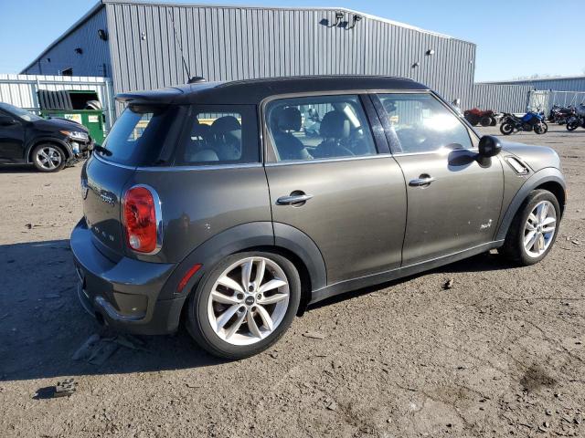 WMWZC5C58EWP40450 - 2014 MINI COOPER S COUNTRYMAN GRAY photo 3