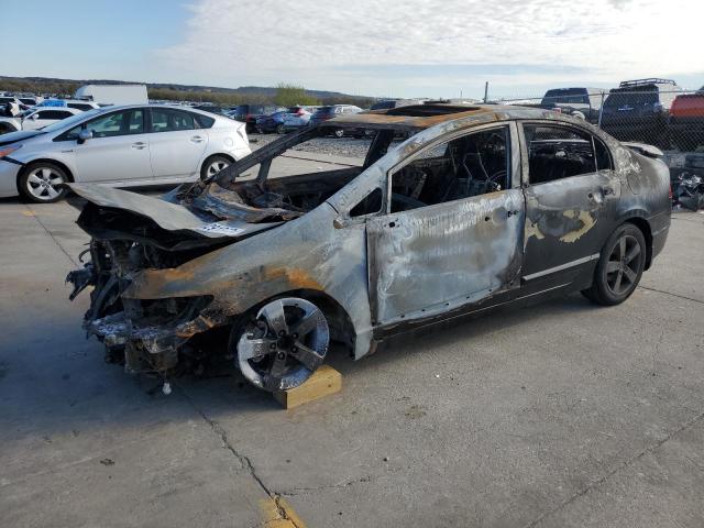 1HGFA16868L095038 - 2008 HONDA CIVIC EX BURN photo 1