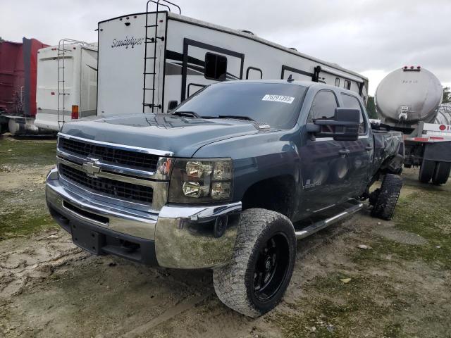 1GCHK23638F183265 - 2008 CHEVROLET SILVERADO K2500 HEAVY DUTY BLUE photo 1