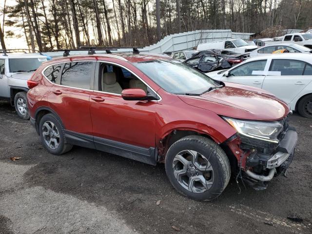 2HKRW2H56JH661098 - 2018 HONDA CR-V EX RED photo 4