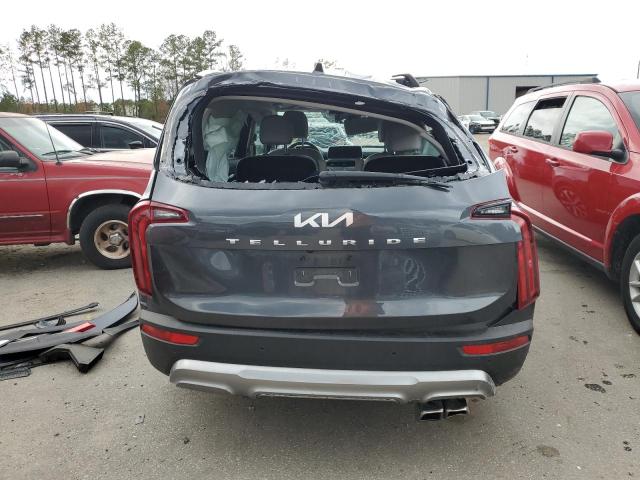 5XYP64HC2NG227596 - 2022 KIA TELLURIDE S CHARCOAL photo 6