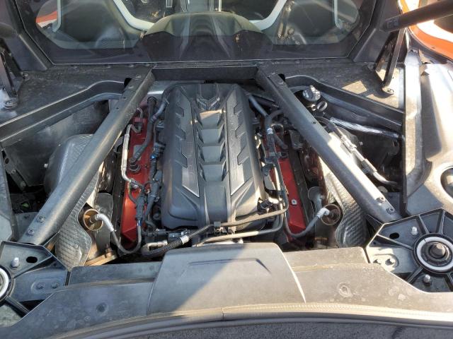 1G1YA2D41P5132652 - 2023 CHEVROLET CORVETTE STINGRAY 1LT ORANGE photo 11