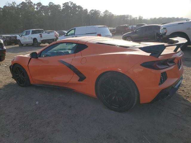 1G1YA2D41P5132652 - 2023 CHEVROLET CORVETTE STINGRAY 1LT ORANGE photo 2