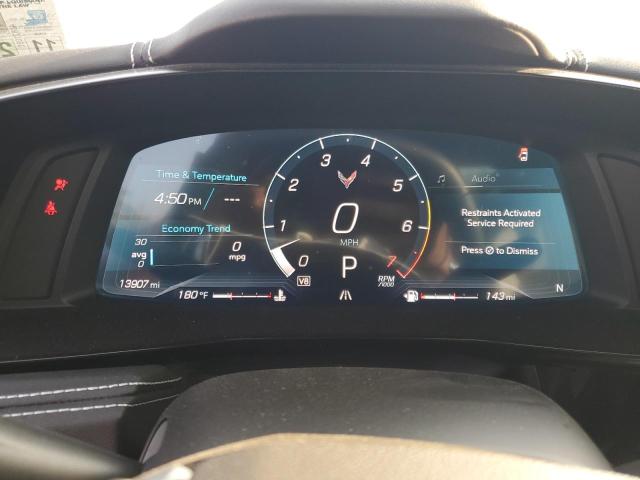 1G1YA2D41P5132652 - 2023 CHEVROLET CORVETTE STINGRAY 1LT ORANGE photo 9