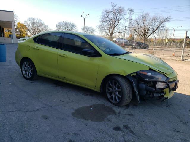 1C3CDFBA5DD118509 - 2013 DODGE DART SXT GREEN photo 4