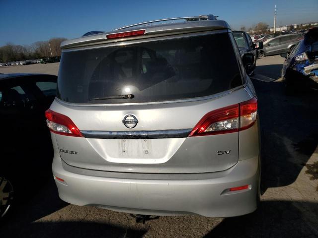 JN8AE2KPXF9122823 - 2015 NISSAN QUEST S SILVER photo 6