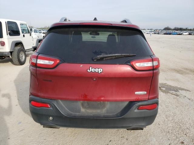 1C4PJLCS4FW670778 - 2015 JEEP CHEROKEE LATITUDE MAROON photo 6