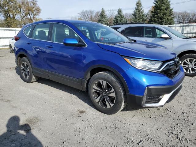 7FARW2H76NE009933 - 2022 HONDA CR-V SE BLUE photo 4