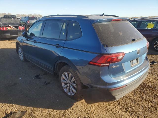 3VV0B7AX7LM042523 - 2020 VOLKSWAGEN TIGUAN S BLUE photo 2