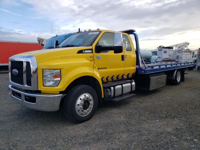 1FDWX6DC5GDA03391 - 2016 FORD F650 SUPER DUTY YELLOW photo 1