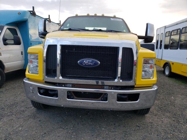 1FDWX6DC5GDA03391 - 2016 FORD F650 SUPER DUTY YELLOW photo 5