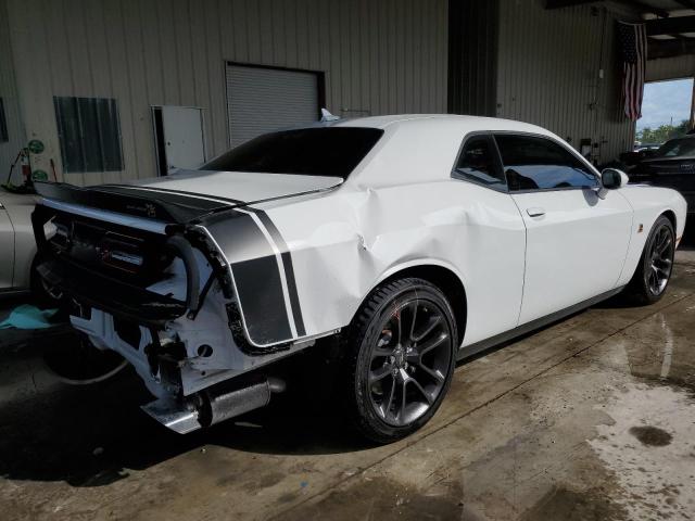 2C3CDZFJXNH247197 - 2022 DODGE CHALLENGER R/T SCAT PACK WHITE photo 3