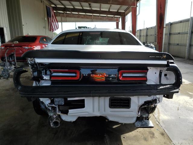 2C3CDZFJXNH247197 - 2022 DODGE CHALLENGER R/T SCAT PACK WHITE photo 6