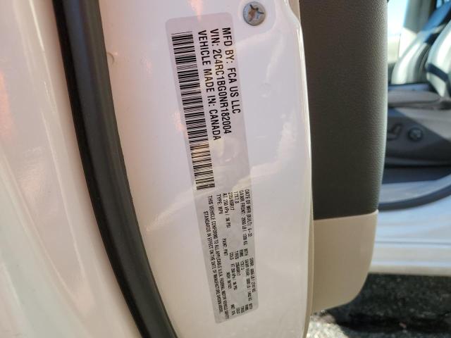 2C4RC1BG0NR182004 - 2022 CHRYSLER PACIFICA TOURING L WHITE photo 14