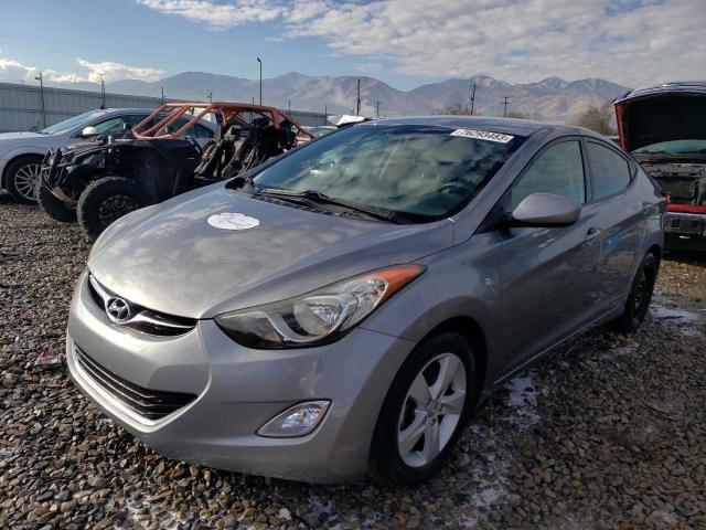 KMHDH4AE2DU891172 - 2013 HYUNDAI ELANTRA GLS SILVER photo 1