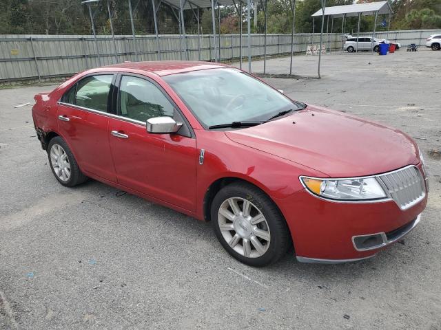 3LNHL2GC4BR752983 - 2011 LINCOLN MKZ BURGUNDY photo 4