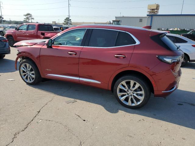 LRBFZRR4XPD069046 - 2023 BUICK ENVISION AVENIR RED photo 2