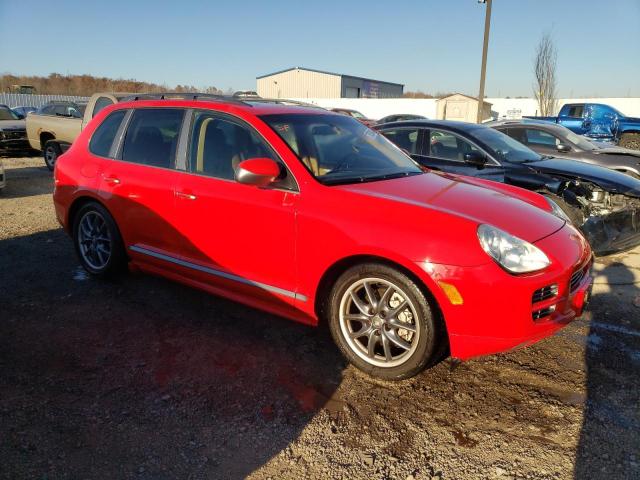 WP1AB29P86LA68837 - 2006 PORSCHE CAYENNE S RED photo 4