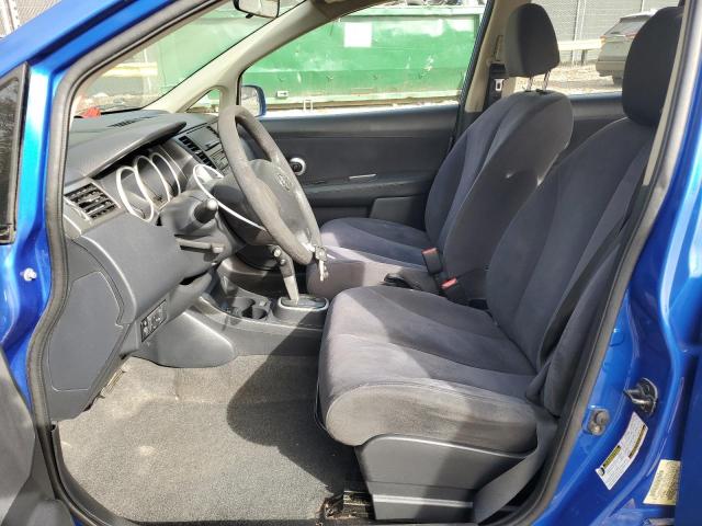 3N1BC13E68L461587 - 2008 NISSAN VERSA S BLUE photo 7