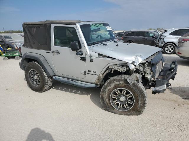 1J4AA2D10AL155285 - 2010 JEEP WRANGLER SPORT SILVER photo 4