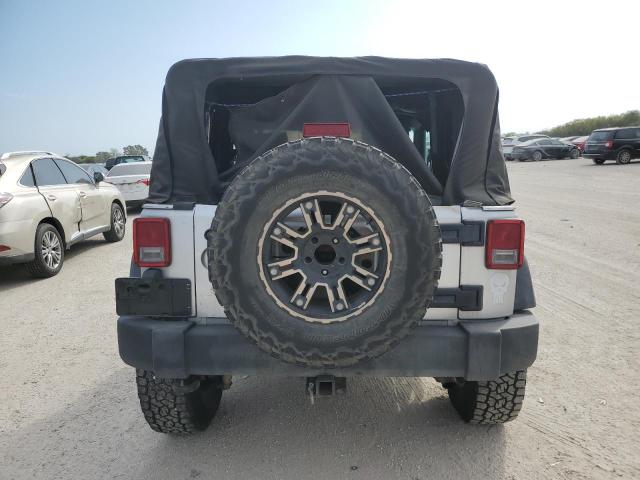 1J4AA2D10AL155285 - 2010 JEEP WRANGLER SPORT SILVER photo 6