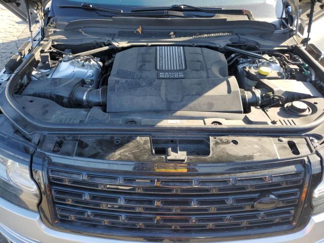 SALGV3TF0EA179345 - 2014 LAND ROVER RANGE ROVE AUTOBIOGRAPHY SILVER photo 12