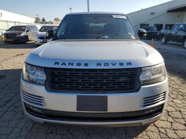 SALGV3TF0EA179345 - 2014 LAND ROVER RANGE ROVE AUTOBIOGRAPHY SILVER photo 5