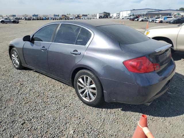 JNKBV61F88M266109 - 2008 INFINITI G35 BLUE photo 2