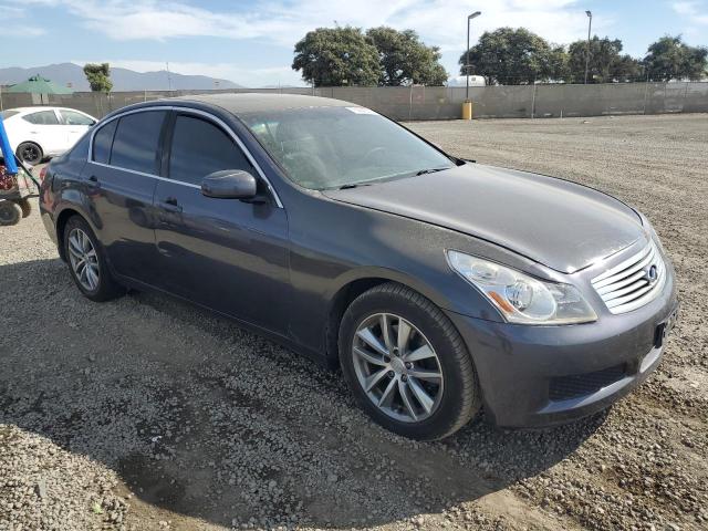 JNKBV61F88M266109 - 2008 INFINITI G35 BLUE photo 4