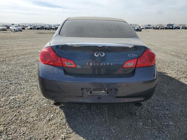 JNKBV61F88M266109 - 2008 INFINITI G35 BLUE photo 6