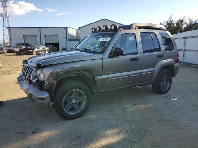 1J4GL38K33W630054 - 2003 JEEP LIBERTY RENEGADE TAN photo 1