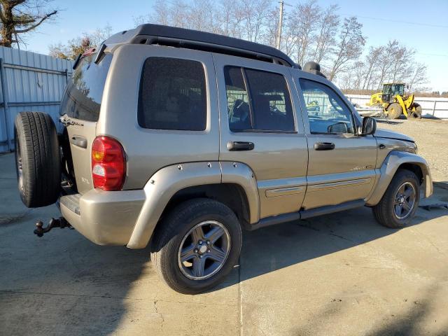 1J4GL38K33W630054 - 2003 JEEP LIBERTY RENEGADE TAN photo 3